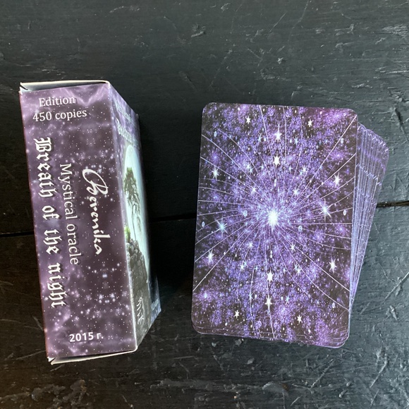 Lenormand BREATH of the NIGHT Mystical ORACLE 103 cards deck c.2015 Ltd Edition - Picture 6 of 7